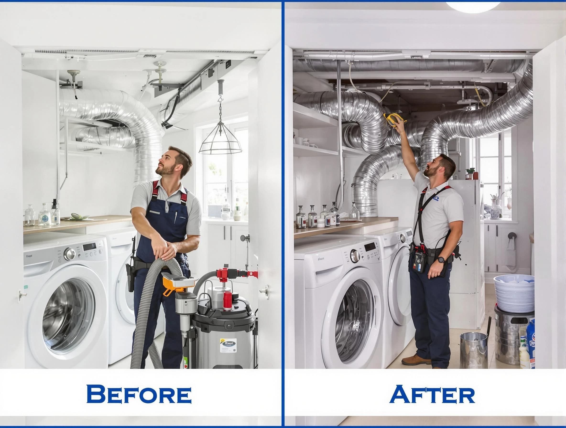 Expert gas dryer vent cleaning by Belen Dryer Vent Cleaning in Belen