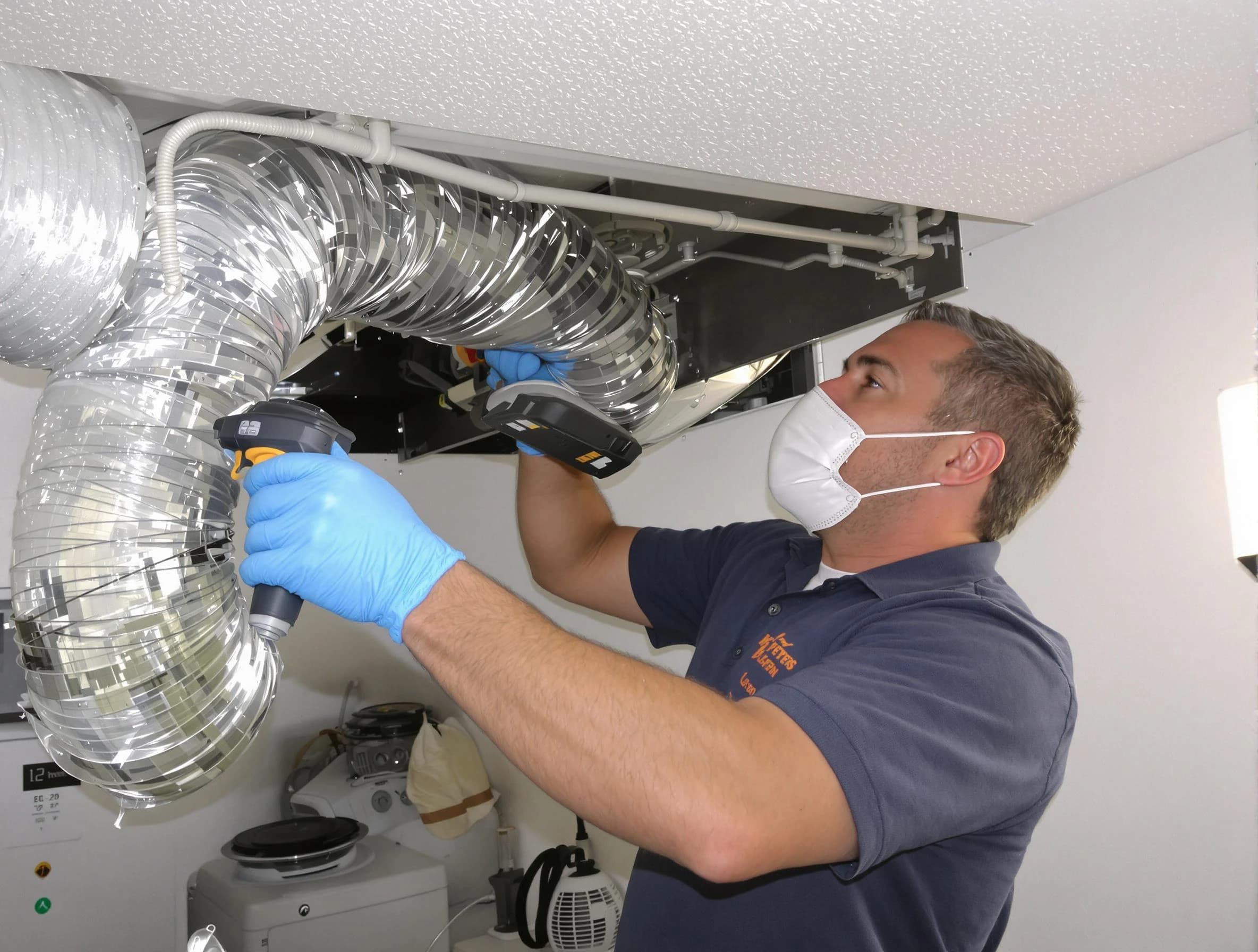 Belen Dryer Vent Cleaning professional performing thorough residential dryer vent cleaning in Belen