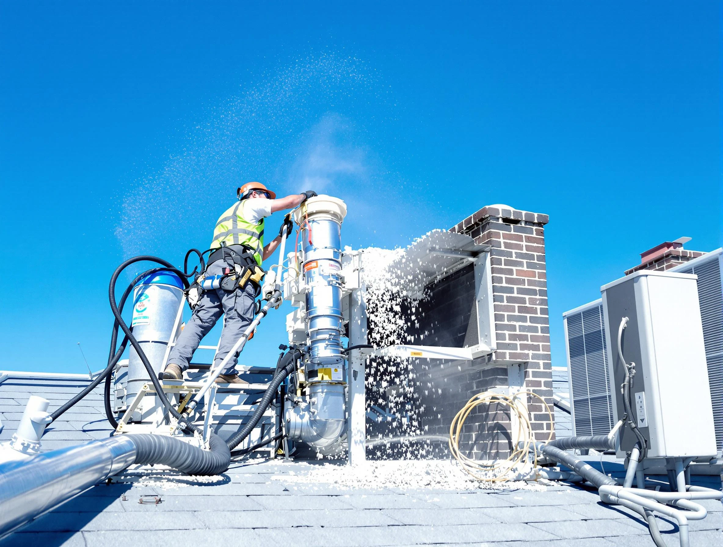 Expert roof dryer vent cleaning by Belen Dryer Vent Cleaning in Belen