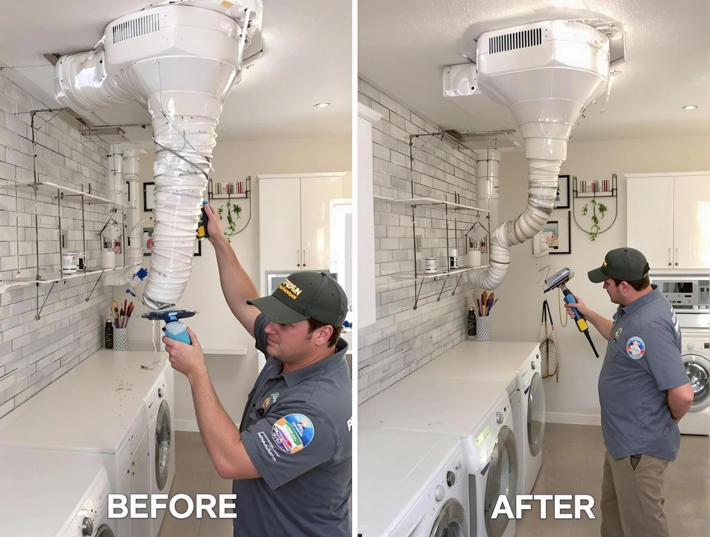 Professional dryer exhaust vent cleaning by Belen Dryer Vent Cleaning in Belen