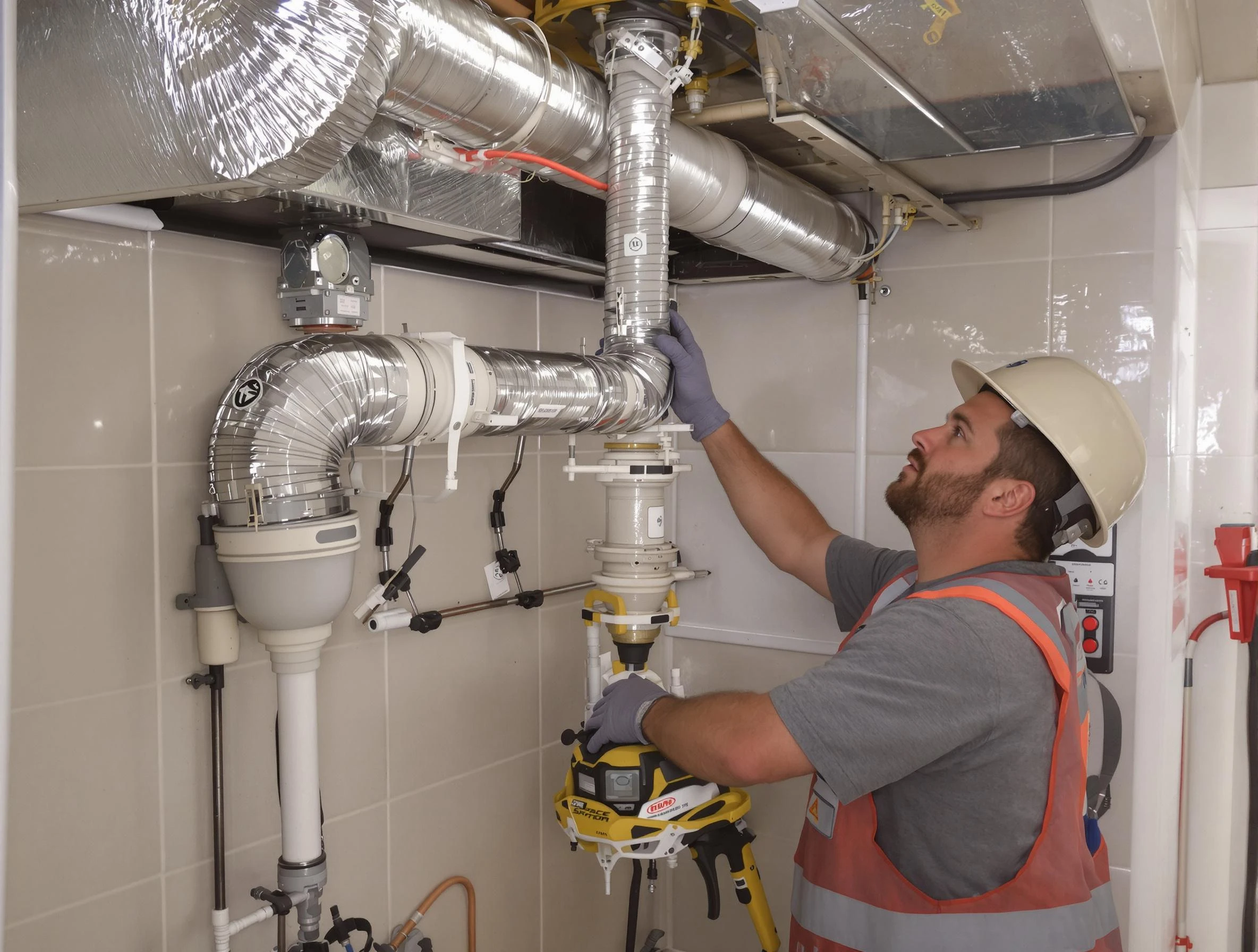 Belen Dryer Vent Cleaning expert performing professional dryer vent repair and installation in Belen