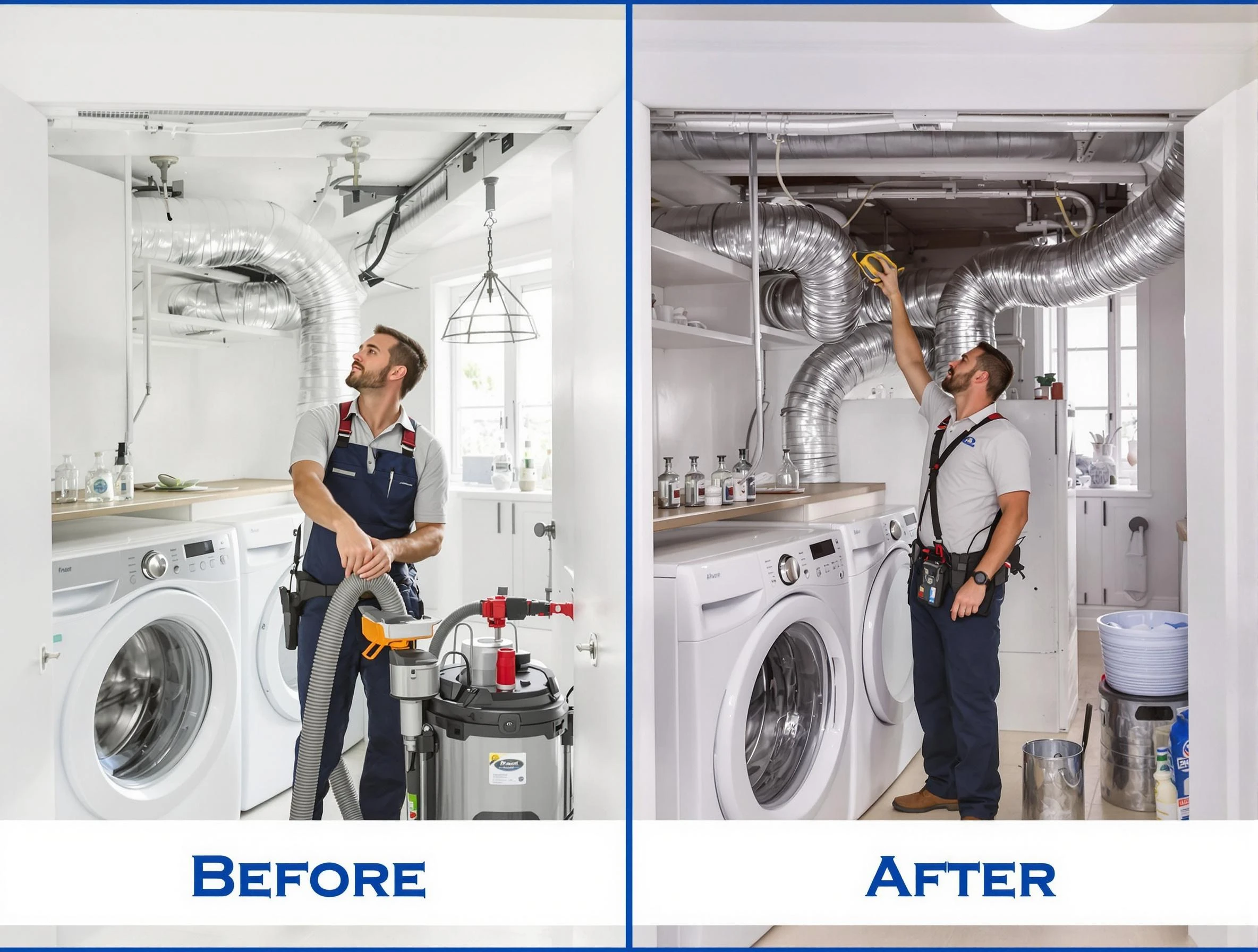 Expert gas dryer vent cleaning by Belen Dryer Vent Cleaning in Belen